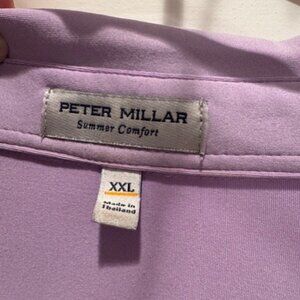 Men's Peter Millar Summer Comfort Purple Polo XXL
